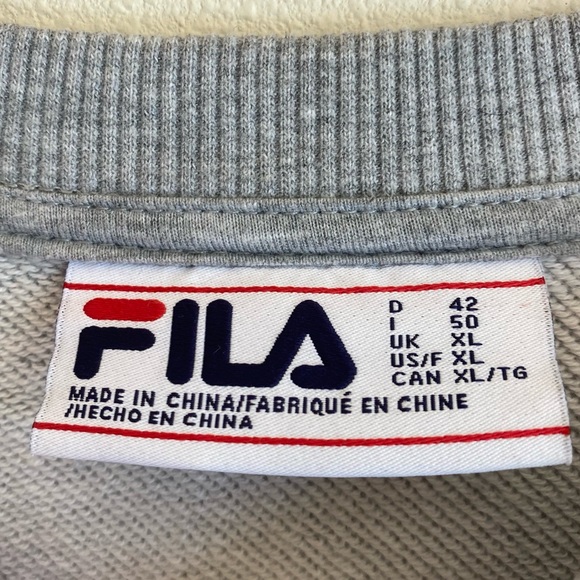 Gray FILA Crewneck - Picture 2 of 5